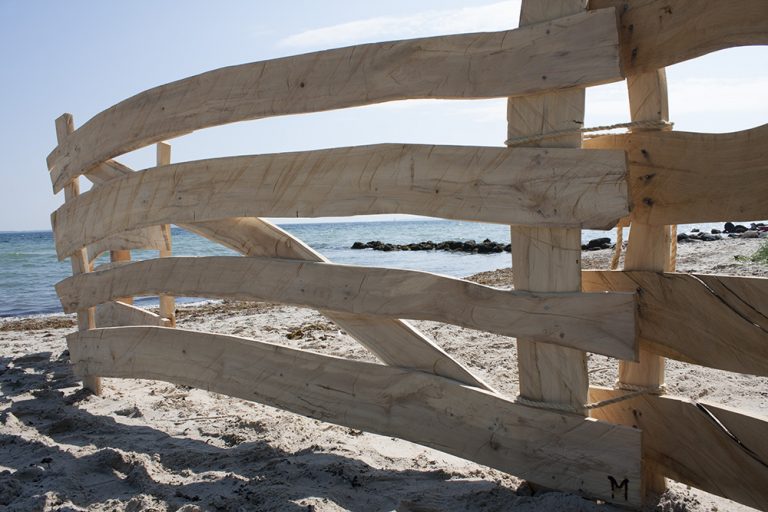 North Sea Drift Wood Fence